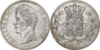 Frankreich 5 Francs Charles X, Paris, Silber, SS+, Gadoury:644 -