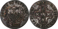 SWISS CANTONS 1 Batz VAUD, Billon, S+, KM:20 -
