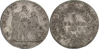 Frankreich 5 Francs Directoire, Bordeaux, Silber, S, Gadoury:563 -