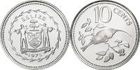 Belize 10 Cents Franklin Mint, PP, Silber, STGL, KM:48a -