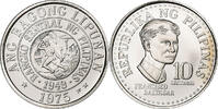 Philippinen 10 Sentimos Franklin Mint, PP, Kupfer-Nickel, STGL, KM:207 -