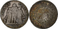Frankreich 5 Francs Directoire, Bordeaux, Silber, S, Gadoury:563 -