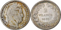 Frankreich 2 Francs Louis-Philippe, Lille, Silber, S, Gadoury:520 -
