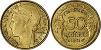 Frankreich 50 Centimes Morlon, Paris, Cupro-Aluminium, VZ -