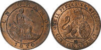 Spanien Centimo Provisional Government, Madrid, Bronze, SS+ -