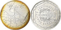 Frankreich 10 Euro Île-de-France, Pessac, Silber, UNZ -