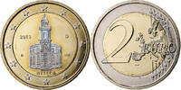 Deutschland 2 Euro Hessen, Iridescent, Munich, Bi-Metallic, UNZ -