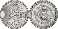 Frankreich 10 Euro Semeuse, Pessac, Silber, VZ+ -