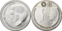 Niederlande 10 Euro Beatrix, Utrecht, Silber, VZ -