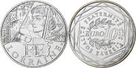 Frankreich 10 Euro Lorraine, Pessac, Silber, STGL -