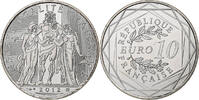 Frankreich 10 Euro Hercule, Pessac, Silber, UNZ+ -