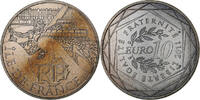 Frankreich 10 Euro Île-de-France, Pessac, Silber, UNZ -