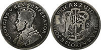 Südafrika Florin George V, Pretoria, Silber, S -