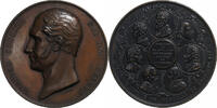 Belgien Medaille Léopold Ier, Académie de médecine, Bronze, Jouvenel -