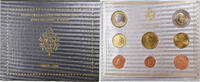 Vatikan Set 1 ct. - 2 Euro Benedict XVI, BU, Rome, STGL -