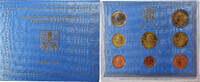 Vatikan Set 1 ct. - 2 Euro Benedict XVI, BU, Rome, STGL -