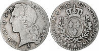 Frankreich 1/10 Écu au bandeau Louis XV, Paris, Silber, S -