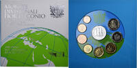 San Marino Set 1 ct. - 5 Euro Planet Earth, Rome, STGL -