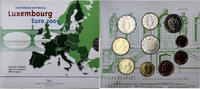 Luxemburg Set 1 ct. - 2 Euro BU, Utrecht, STGL -