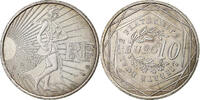 Frankreich 10 Euro Semeuse, MDP, Silber, VZ+ -