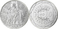 Frankreich 10 Euro Hercule, MDP, Silber, STGL -