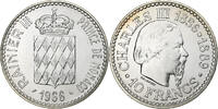 Monaco 10 Francs Rainier III, Paris, Silber, SS+ -