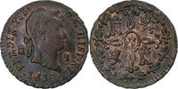 Spanien 2 Maravedis Ferdinand VII, Segovia, Kupfer, S+ -