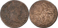 Spanien 2 Maravedis Ferdinand VII, Segovia, Kupfer, S -