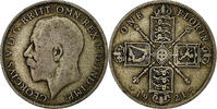 Großbritannien Florin George V, London, Silber, S -