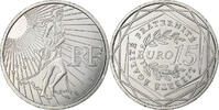 Frankreich 15 Euro Semeuse, MDP, Silber, STGL -