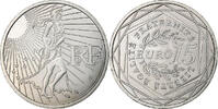 Frankreich 15 Euro Semeuse, MDP, Silber, UNZ -