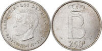 Belgien 250 Francs Baudouin I, Brussels, Silber, SS+ -