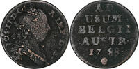 Austrian Netherlands Liard AUSTRIAN NETHERLANDS, Joseph II, Brussels, Kupfer, S -