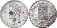 Frankreich 5 Francs Charles X, Marseille, Silber, SS+, Gadoury:643 -