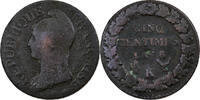 Frankreich 5 Centimes Dupré, Bordeaux, Kupfer, S -
