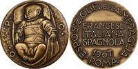 Italien Medaille Esposizione della Medaglia, Bronze, SS+ -