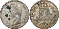 Frankreich 5 Francs Charles X, Lille, Silber, SS, Gadoury:644 -