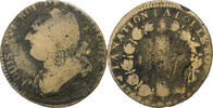 Frankreich 12 deniers françois Louis XVI, Dijon, Bronze, SGE+ -