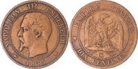 Frankreich 10 Centimes Münze -