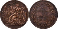 Belgien Medaille 25 ans de l'intronisation de Léopold Ier, Kupfer, SS -