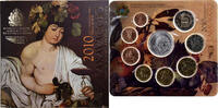 San Marino Set 1 ct. - 2 Euro Caravaggio, Rome, STGL -