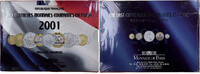 Frankreich Coffret 1 c. à 20 frs. MDP, BU, STGL -
