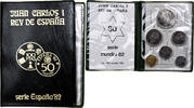 Spanien Set 50 cts. - 100 Pesetas Juan Carlos I, 1982 FIFA World Cup -