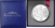 Frankreich 1/4 Euro Shangaï, Années France-Chine, BU, MDP, Silber -