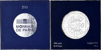 Frankreich 100 Euro Hercule, MDP, Silber, STGL, KM:1724 -