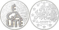 Frankreich 6,55957 Francs Egalité, MDP, Proof, Colorized, Silber, STGL -
