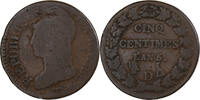 Frankreich 5 Centimes Dupré, Lyon, Kupfer, SGE+ -