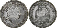 Kingdom of the Two Sicilies 120 Grana Ferdinand I, Silber, S+, KM:281 -