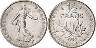 Frankreich 1/2 Franc Semeuse, MDP, série FDC, Nickel, STGL -