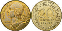 Frankreich 20 Centimes Marianne, MDP, série FDC, Aluminum-Bronze, STGL -